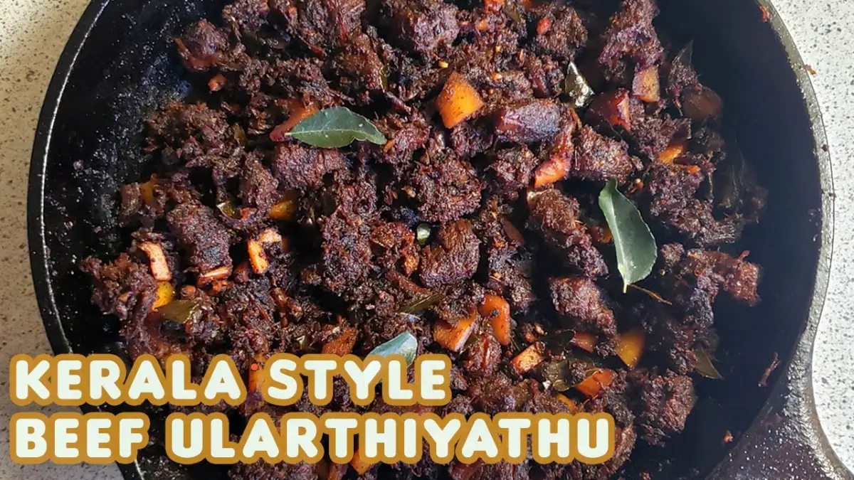 Kerala Beef Fry (Ularthiyathu): The Coconut Sliver Secret