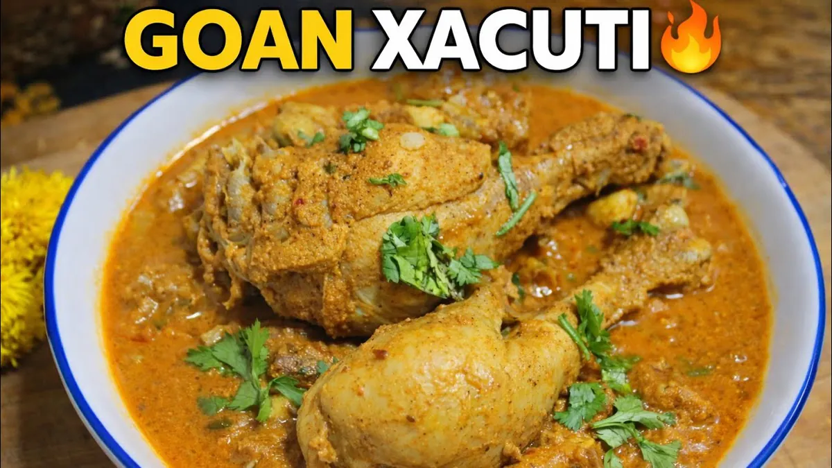 Chicken Xacuti: The Secret to the Roasted Coconut Gravy