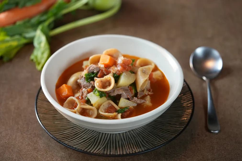 Chutagi: Bow-tie Pasta Soup