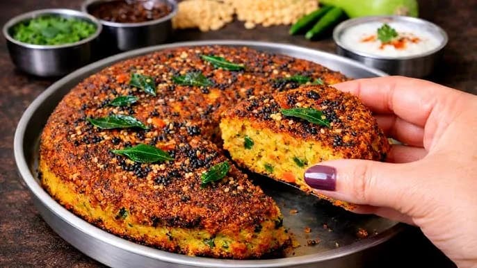 The Only Handvo Recipe for a Crispy Crust & Soft Center