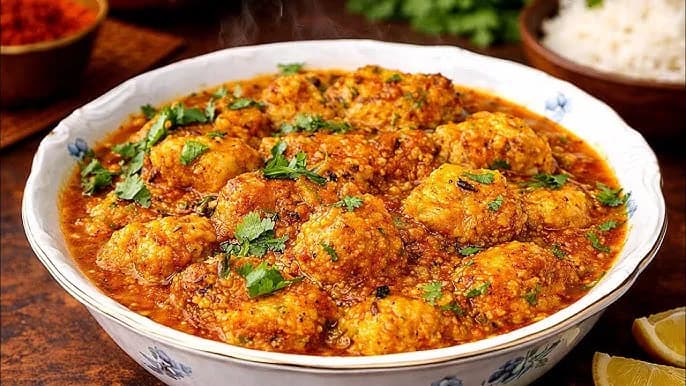 Dubki: The Lentil Dumpling Curry Hack