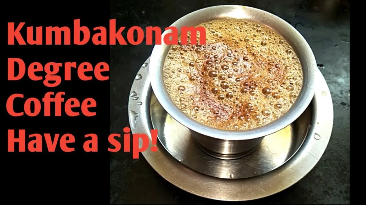 Degree Filter Coffee: The Kumbakonam Secret