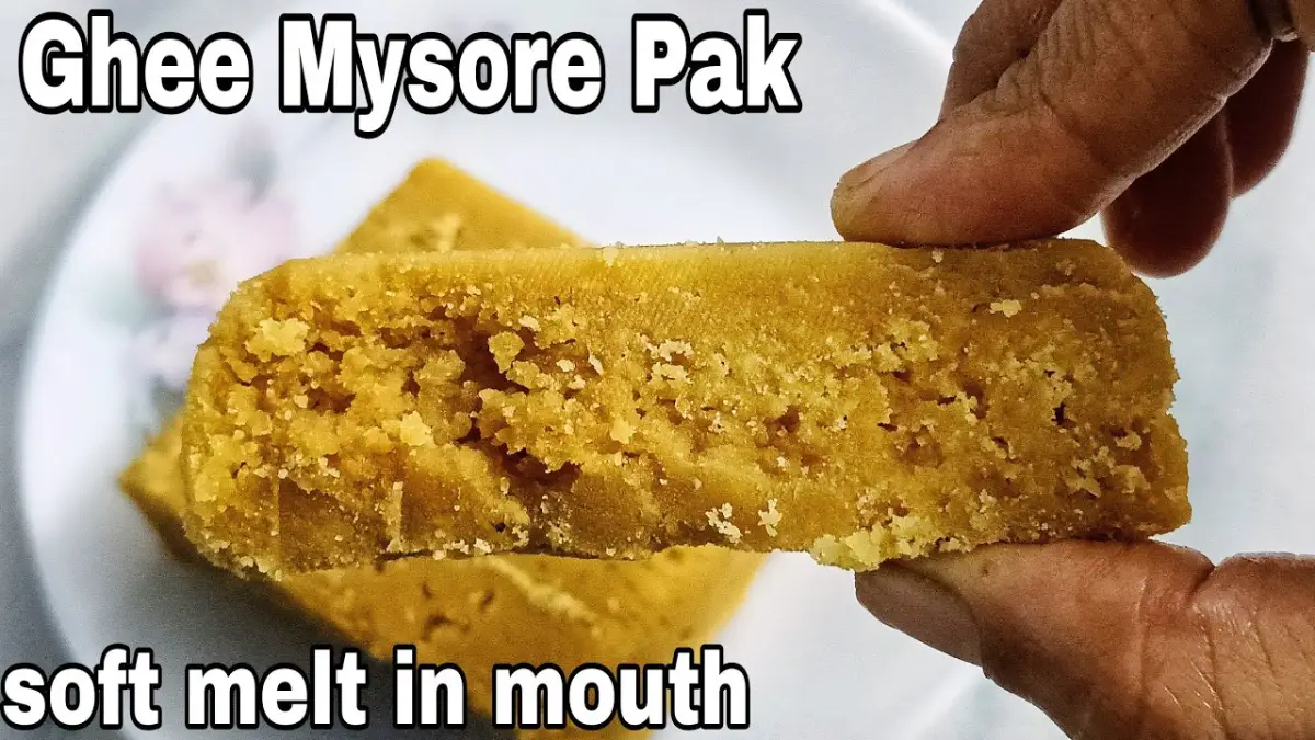 Melt-in-Mouth Mysore Pak: The Ghee-Pore Secret