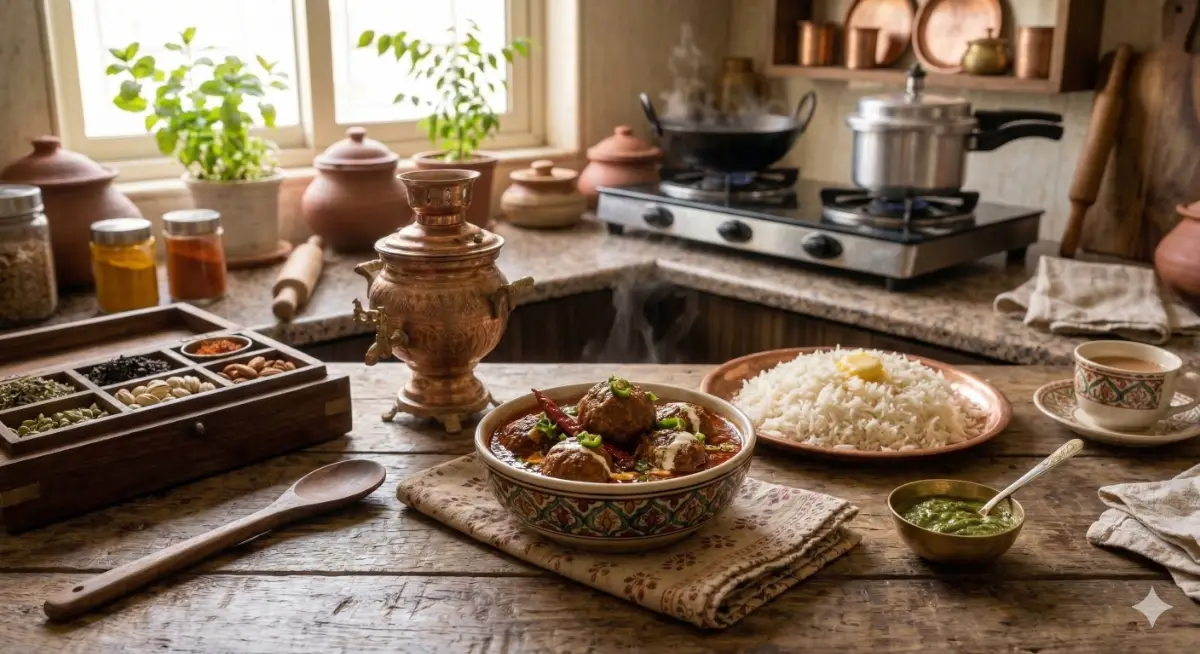 Wazwan Style Rista: The Meatball Secret