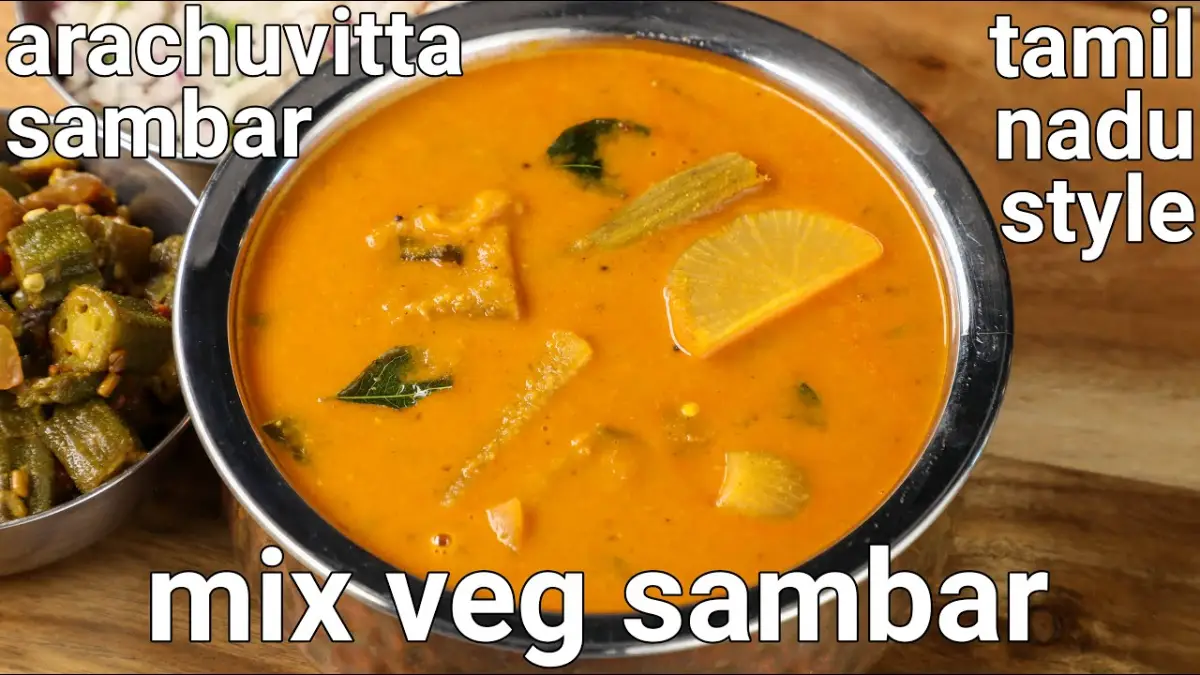 Tamil Brahmin Style Sambar: The Freshly Ground Secret