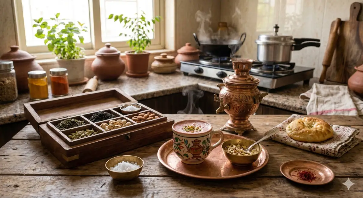 Sheer Chai: The Pink Salty Tea